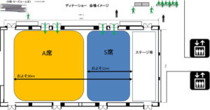 会場レイアウト